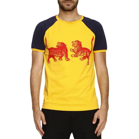 t shirt gucci uomo con stampa tigre|GUCCI .